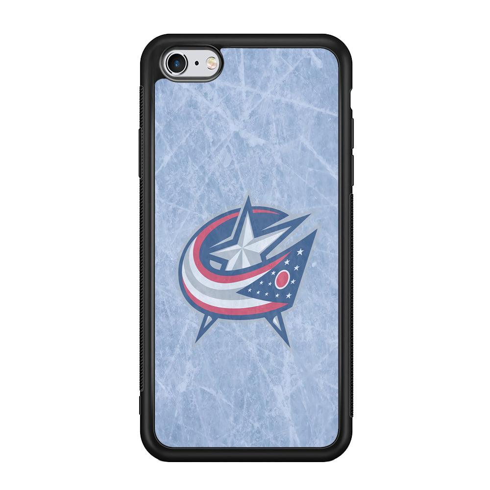 Hockey Columbus Blue Jackets NHL 001 iPhone 6 | 6s Case-Phone Case-Rubber Black (2D Case)-Altracase