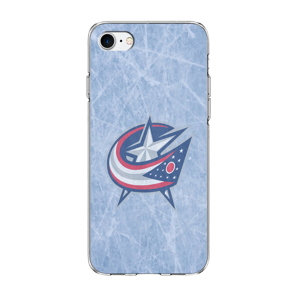 Hockey Columbus Blue Jackets NHL 001 iPhone 7 Case-Phone Case-Clear Soft Case-Altracase