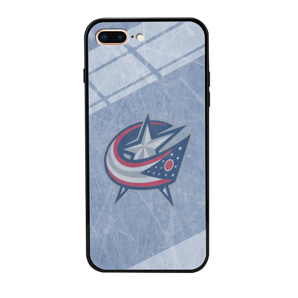Hockey Columbus Blue Jackets NHL 001 iPhone 8 Plus Case-Phone Case-Tempered Glass Case-Altracase