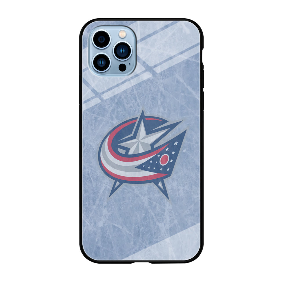 Hockey Columbus Blue Jackets NHL 001 iPhone 12 Pro Max Case-Phone Case-Tempered Glass Case-Altracase