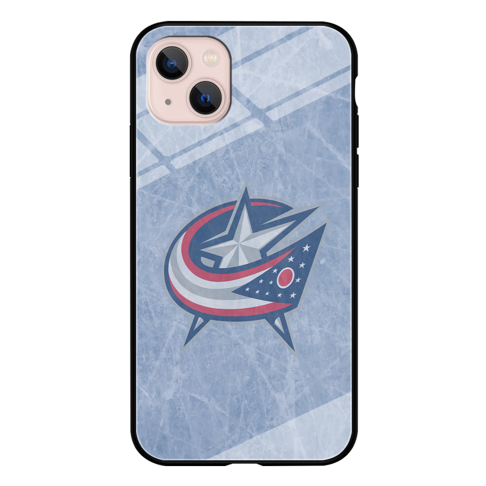 Hockey Columbus Blue Jackets NHL 001 iPhone 13 Mini Case-Phone Case-Tempered Glass Case-Altracase