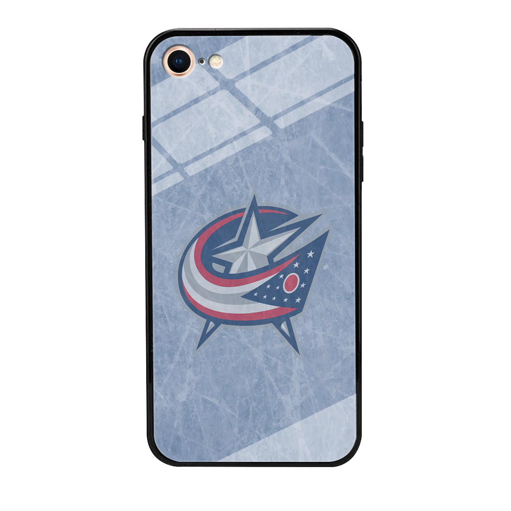 Hockey Columbus Blue Jackets NHL 001 iPhone 7 Case-Phone Case-Tempered Glass Case-Altracase