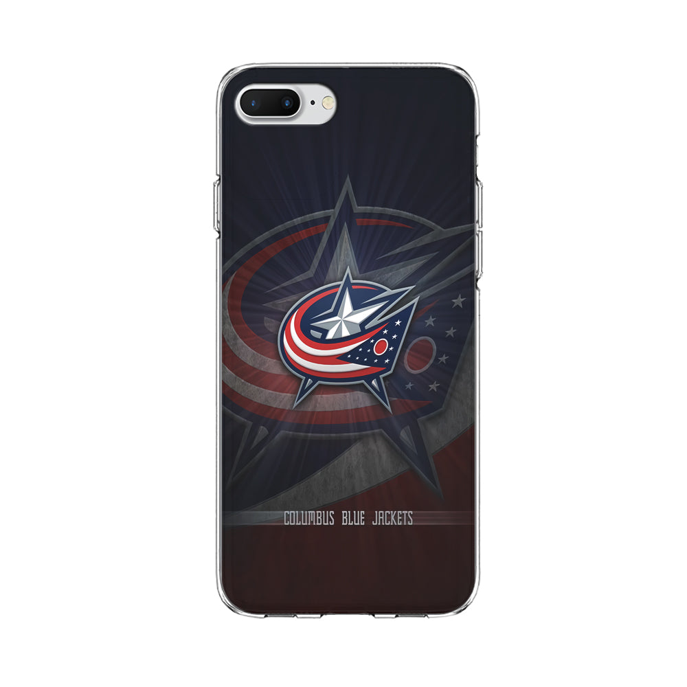 Hockey Columbus Blue Jackets NHL 002 iPhone 8 Plus Case-Phone Case-Clear Soft Case-Altracase