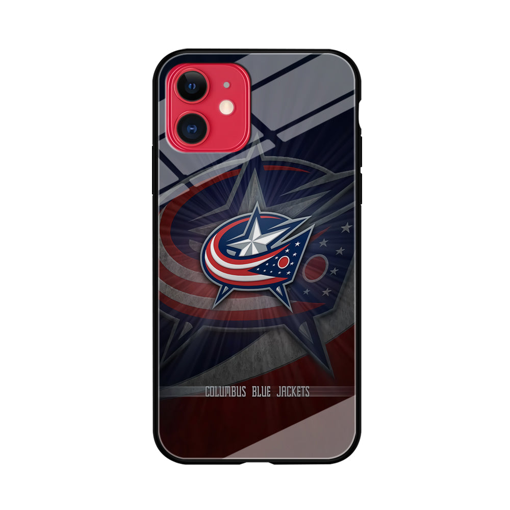 Hockey Columbus Blue Jackets NHL 002 iPhone 11 Case-Phone Case-Tempered Glass Case-Altracase