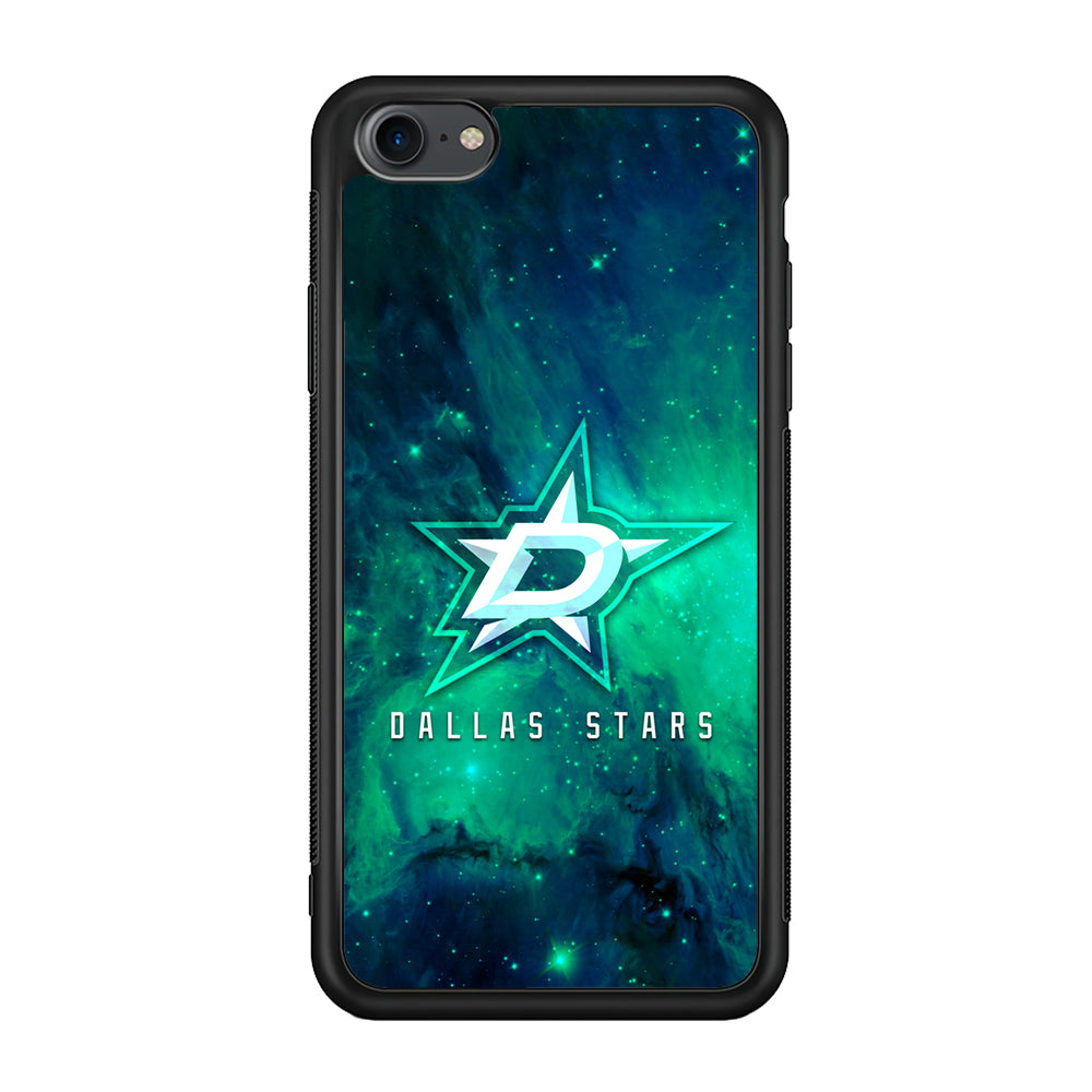 Hockey Dallas Stars NHL 001 iPhone 7 Case-Phone Case-Rubber Black (2D Case)-Altracase