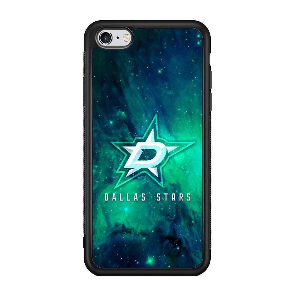 Hockey Dallas Stars NHL 001 iPhone 6 | 6s Case-Phone Case-Rubber Black (2D Case)-Altracase