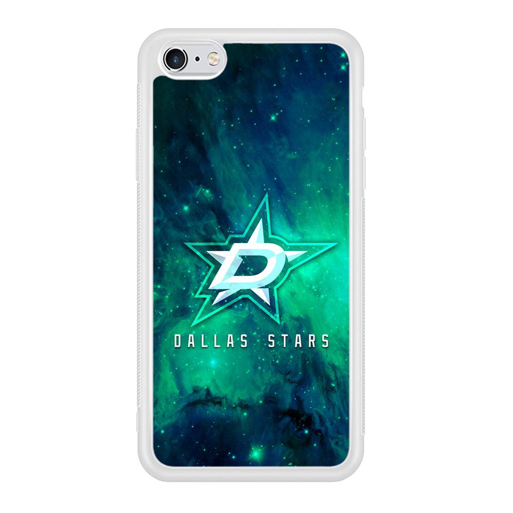 Hockey Dallas Stars NHL 001 iPhone 6 | 6s Case-Phone Case-Rubber White (2D Case)-Altracase