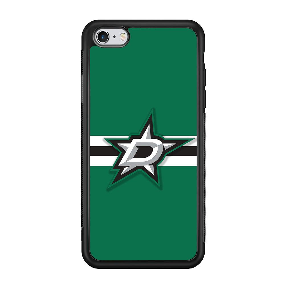 Hockey Dallas Stars NHL 002 iPhone 6 | 6s Case-Phone Case-Rubber Black (2D Case)-Altracase
