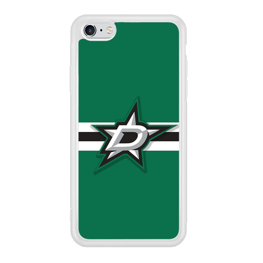 Hockey Dallas Stars NHL 002 iPhone 6 | 6s Case-Phone Case-Rubber White (2D Case)-Altracase