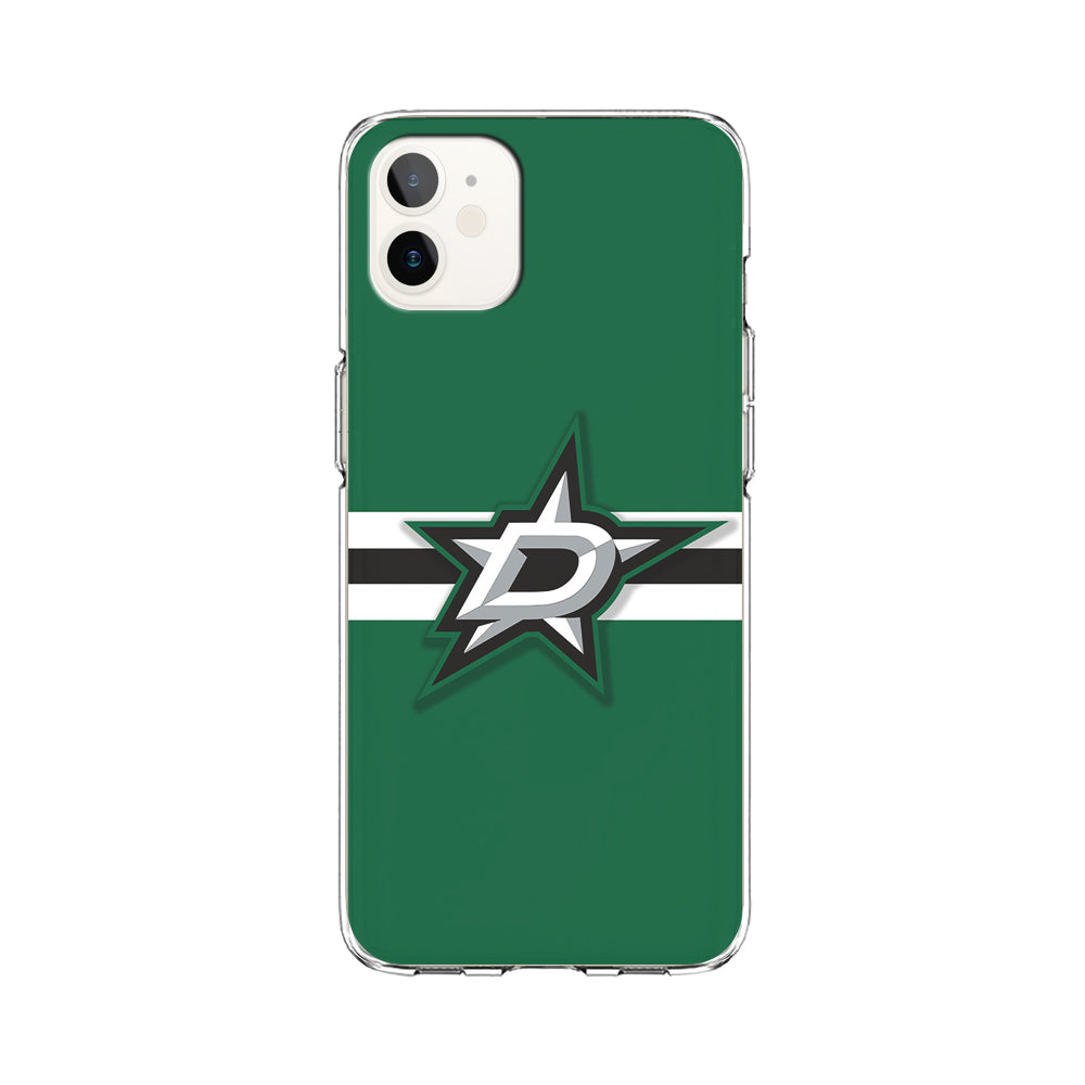 Hockey Dallas Stars NHL 002 iPhone 12 Case-Phone Case-Clear Soft Case-Altracase