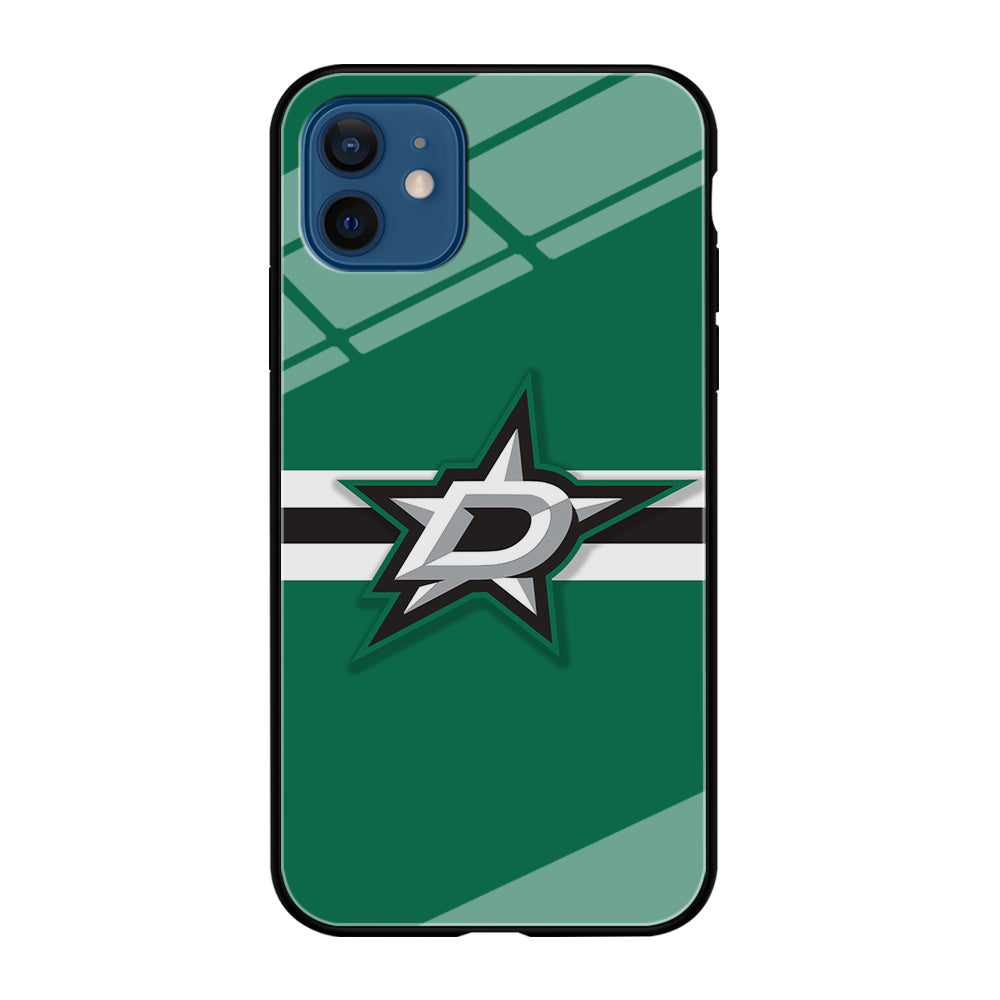 Hockey Dallas Stars NHL 002 iPhone 12 Case-Phone Case-Tempered Glass Case-Altracase