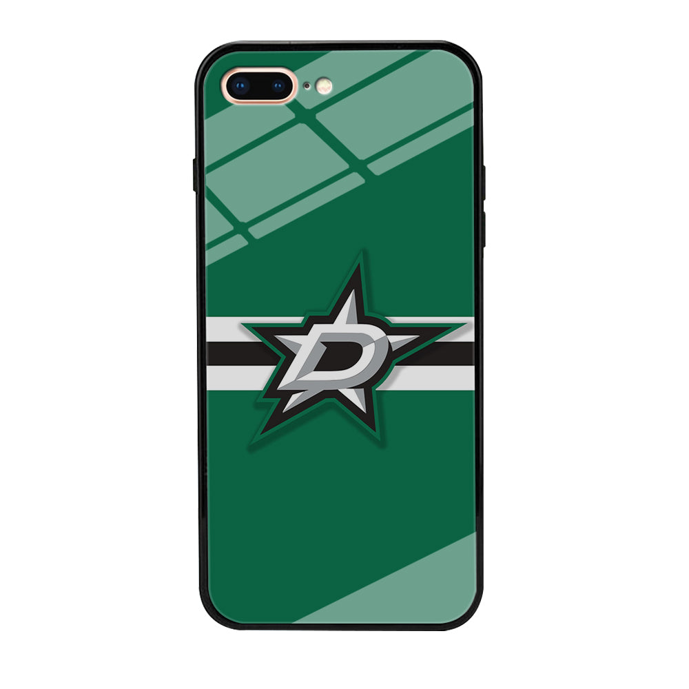 Hockey Dallas Stars NHL 002 iPhone 8 Plus Case-Phone Case-Tempered Glass Case-Altracase