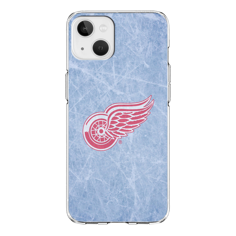 Hockey Detroit Red Wings NHL 001 iPhone 13 Mini Case-Phone Case-Clear Soft Case-Altracase