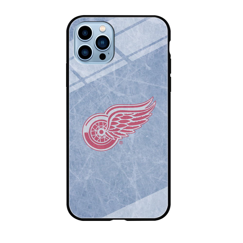 Hockey Detroit Red Wings NHL 001 iPhone 12 Pro Max Case-Phone Case-Tempered Glass Case-Altracase