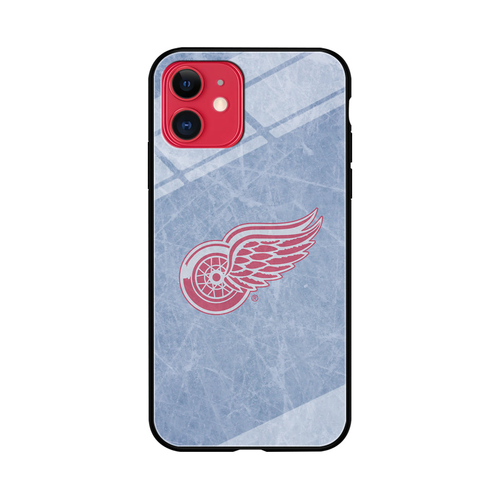 Hockey Detroit Red Wings NHL 001 iPhone 11 Case-Phone Case-Tempered Glass Case-Altracase