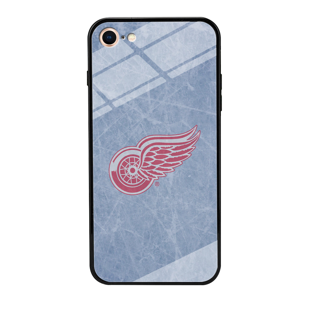 Hockey Detroit Red Wings NHL 001 iPhone 7 Case-Phone Case-Tempered Glass Case-Altracase