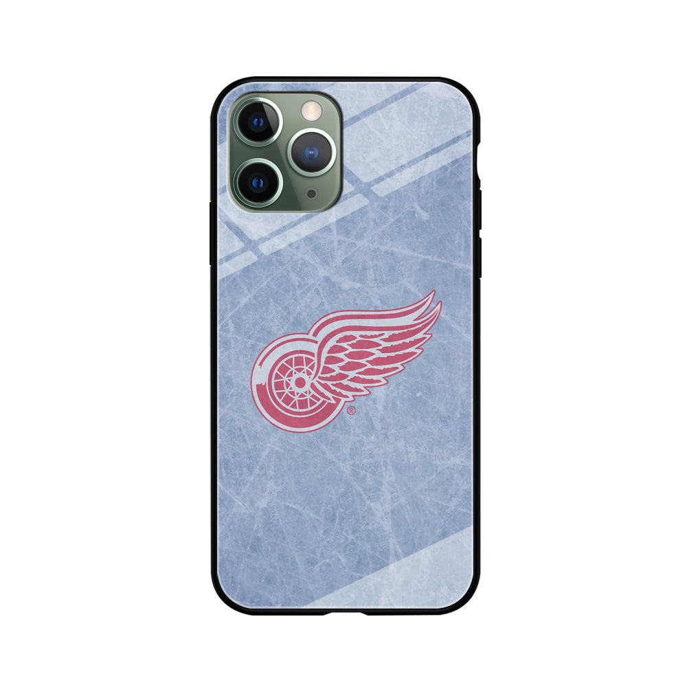 Hockey Detroit Red Wings NHL 001 iPhone 11 Pro Case-Phone Case-Tempered Glass Case-Altracase