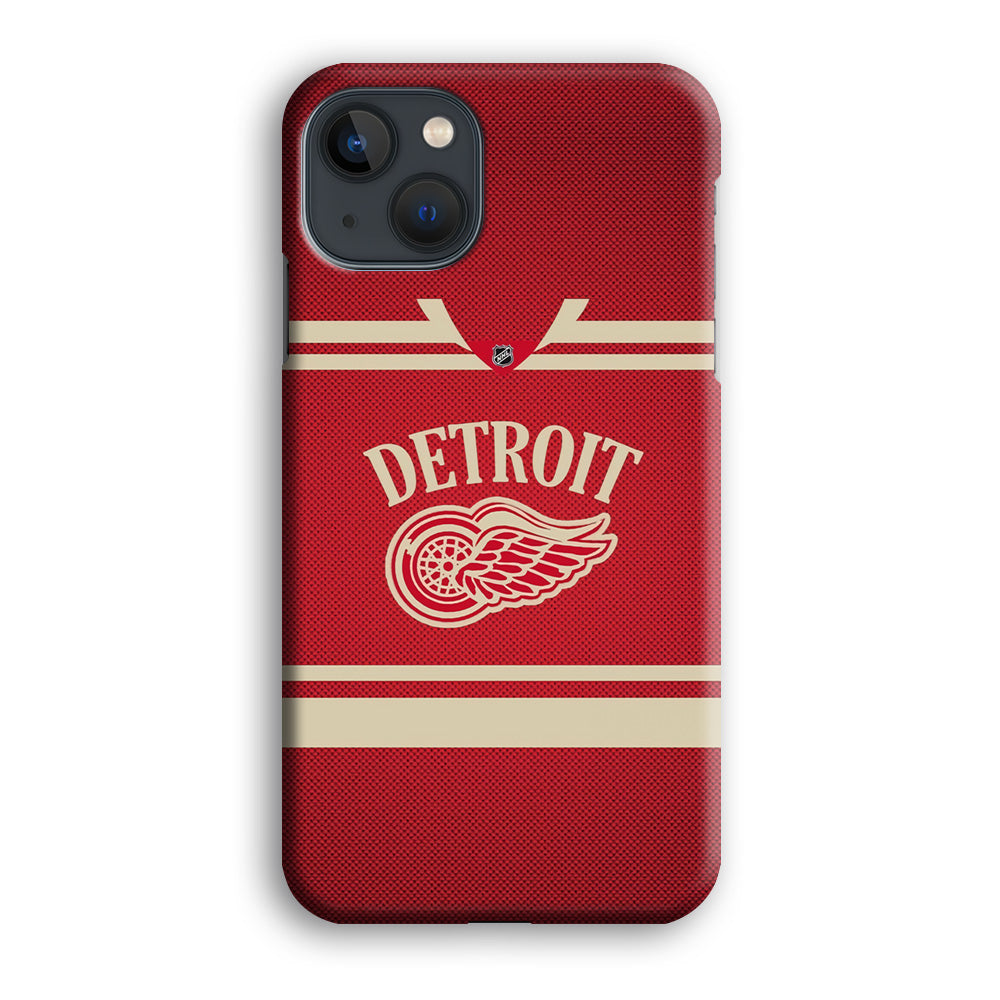 Hockey Detroit Red Wings NHL 002 iPhone 13 Mini Case-Phone Case-3D Case-Altracase