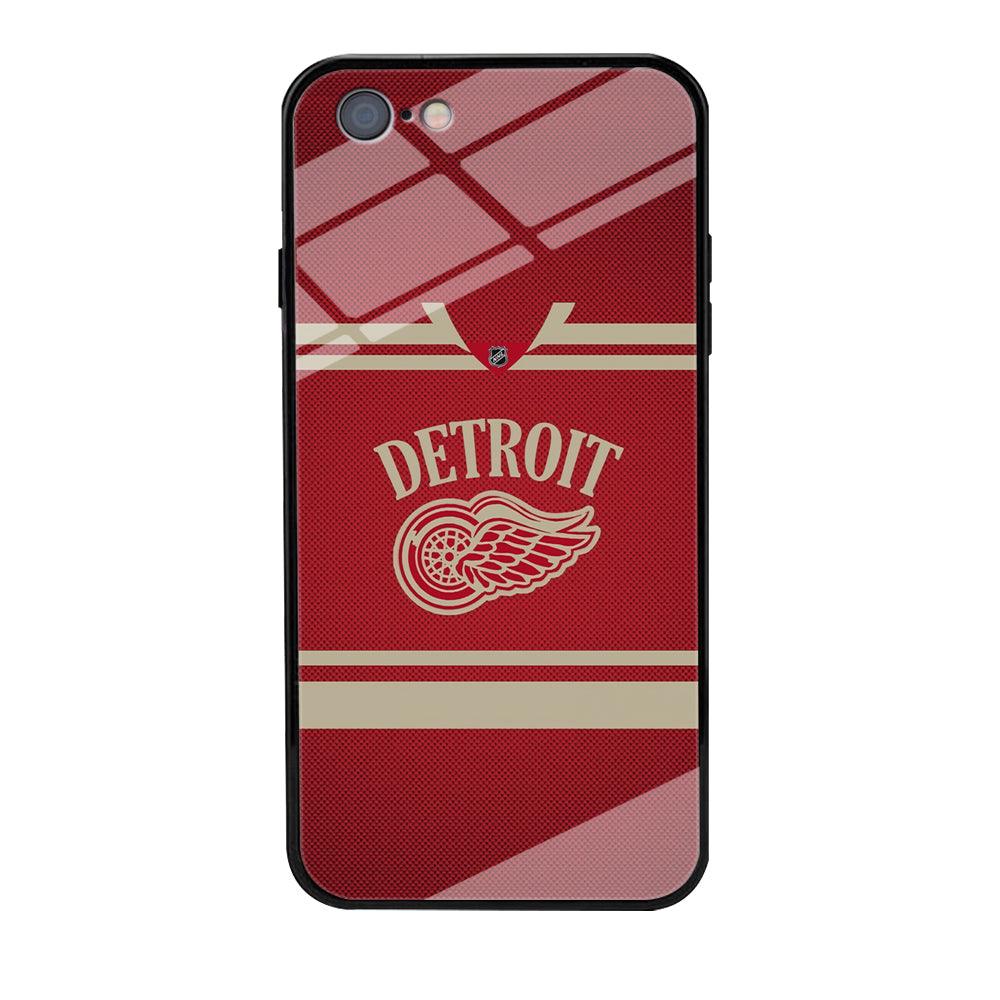 Hockey Detroit Red Wings NHL 002 iPhone 6 | 6s Case-Phone Case-Tempered Glass Case-Altracase