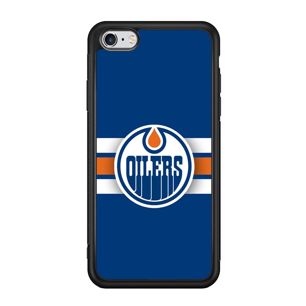 Hockey Edmonton Oilers NHL 001 iPhone 6 | 6s Case-Phone Case-Rubber Black (2D Case)-Altracase
