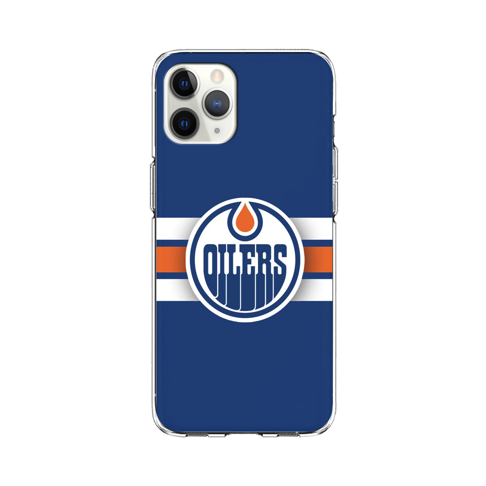 Hockey Edmonton Oilers NHL 001 iPhone 11 Pro Max Case-Phone Case-Clear Soft Case-Altracase