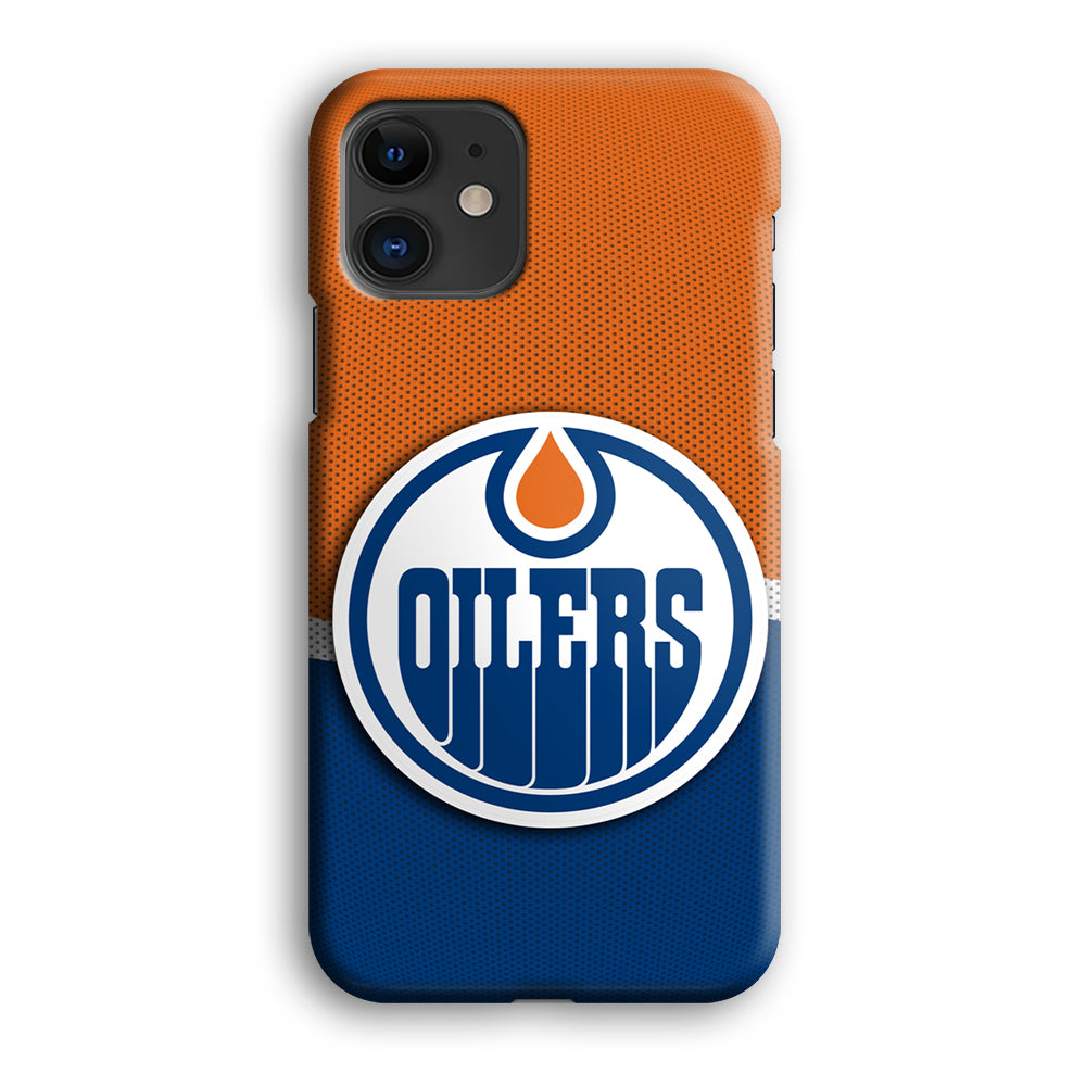 Hockey Edmonton Oilers NHL 002 iPhone 12 Case-Phone Case-3D Case-Altracase