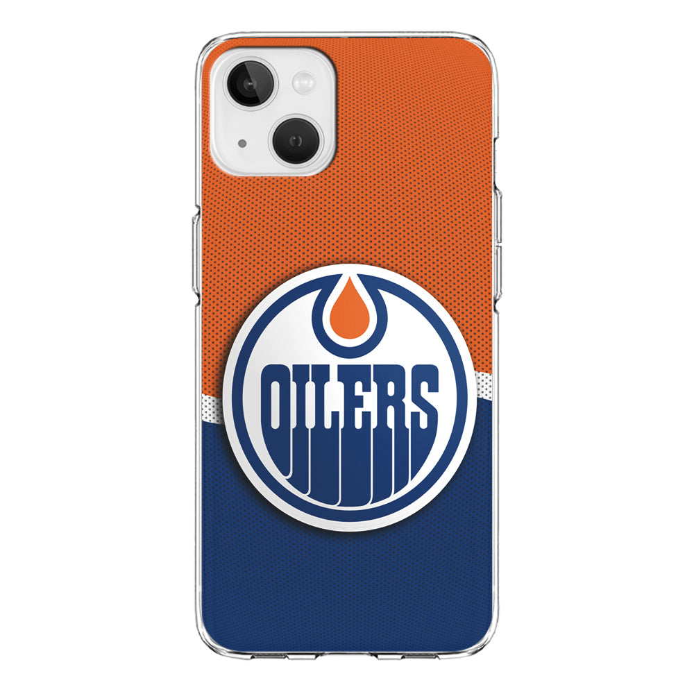 Hockey Edmonton Oilers NHL 002 iPhone 13 Mini Case-Phone Case-Clear Soft Case-Altracase