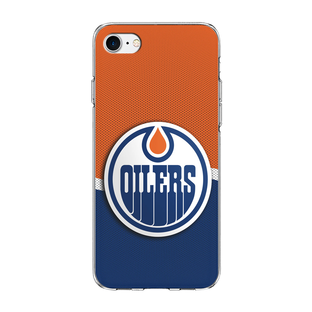 Hockey Edmonton Oilers NHL 002 iPhone 7 Case-Phone Case-Clear Soft Case-Altracase