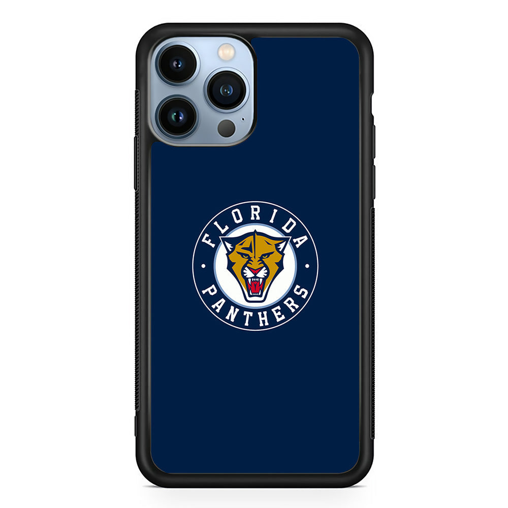 Hockey Florida Panthers NHL 001 iPhone 13 Pro Case-Phone Case-Rubber Black (2D Case)-Altracase