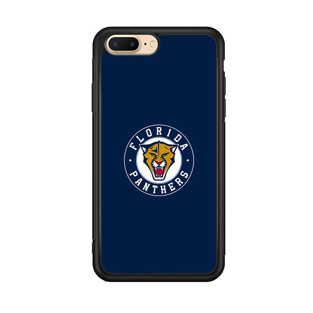 Hockey Florida Panthers NHL 001 iPhone 8 Plus Case-Phone Case-Rubber Black (2D Case)-Altracase