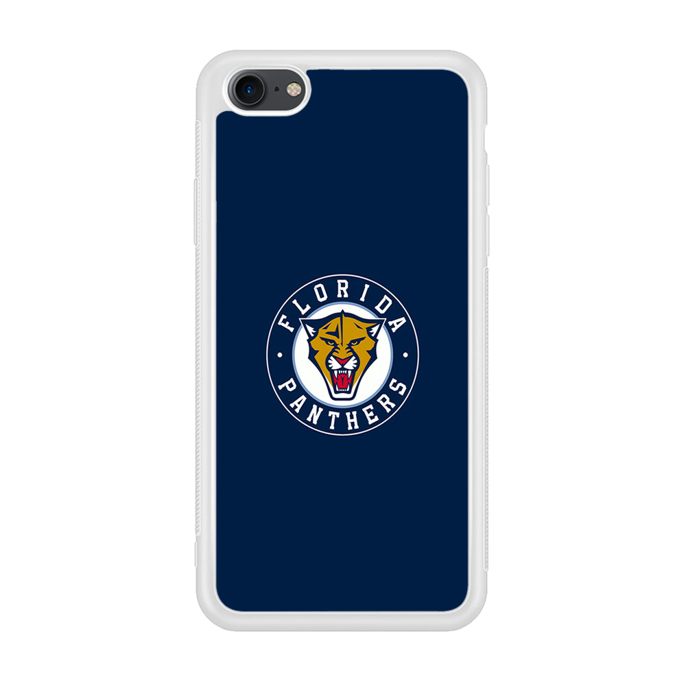 Hockey Florida Panthers NHL 001 iPhone 7 Case-Phone Case-Rubber White (2D Case)-Altracase