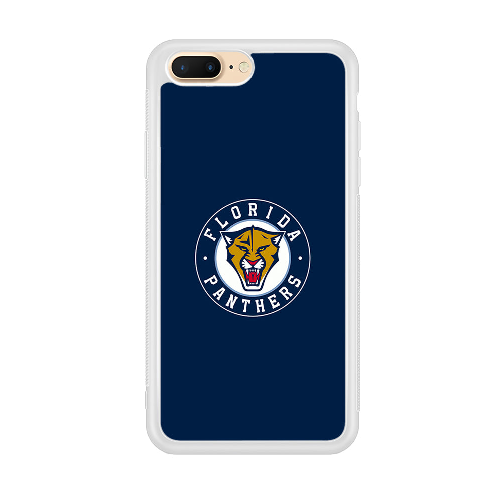 Hockey Florida Panthers NHL 001 iPhone 8 Plus Case-Phone Case-Rubber White (2D Case)-Altracase