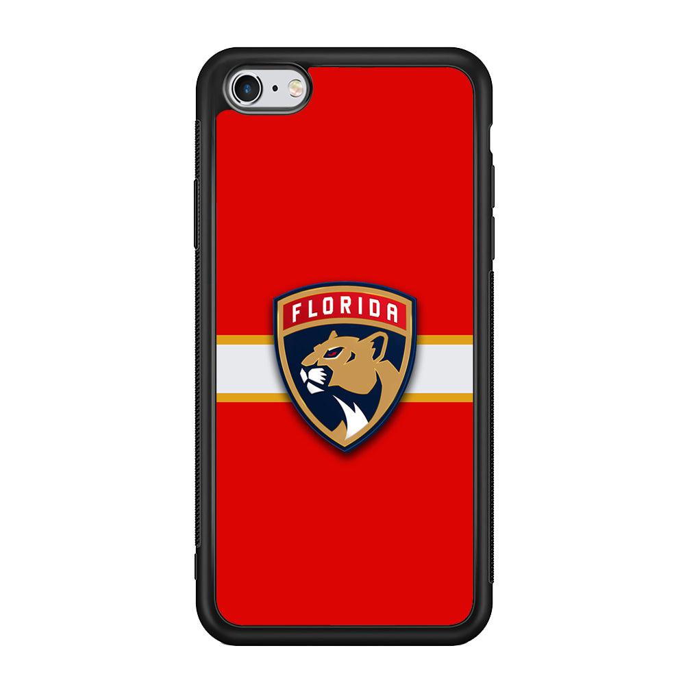 Hockey Florida Panthers NHL 002 iPhone 6 | 6s Case-Phone Case-Rubber Black (2D Case)-Altracase