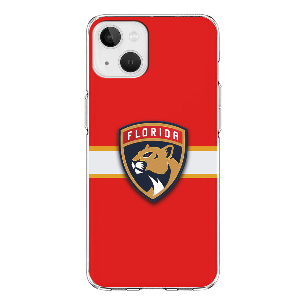Hockey Florida Panthers NHL 002 iPhone 13 Mini Case-Phone Case-Clear Soft Case-Altracase