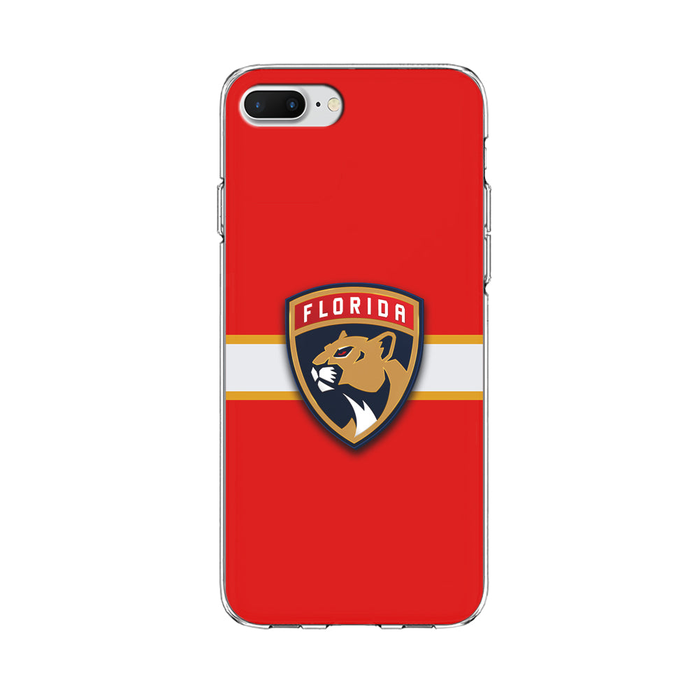 Hockey Florida Panthers NHL 002 iPhone 8 Plus Case-Phone Case-Clear Soft Case-Altracase