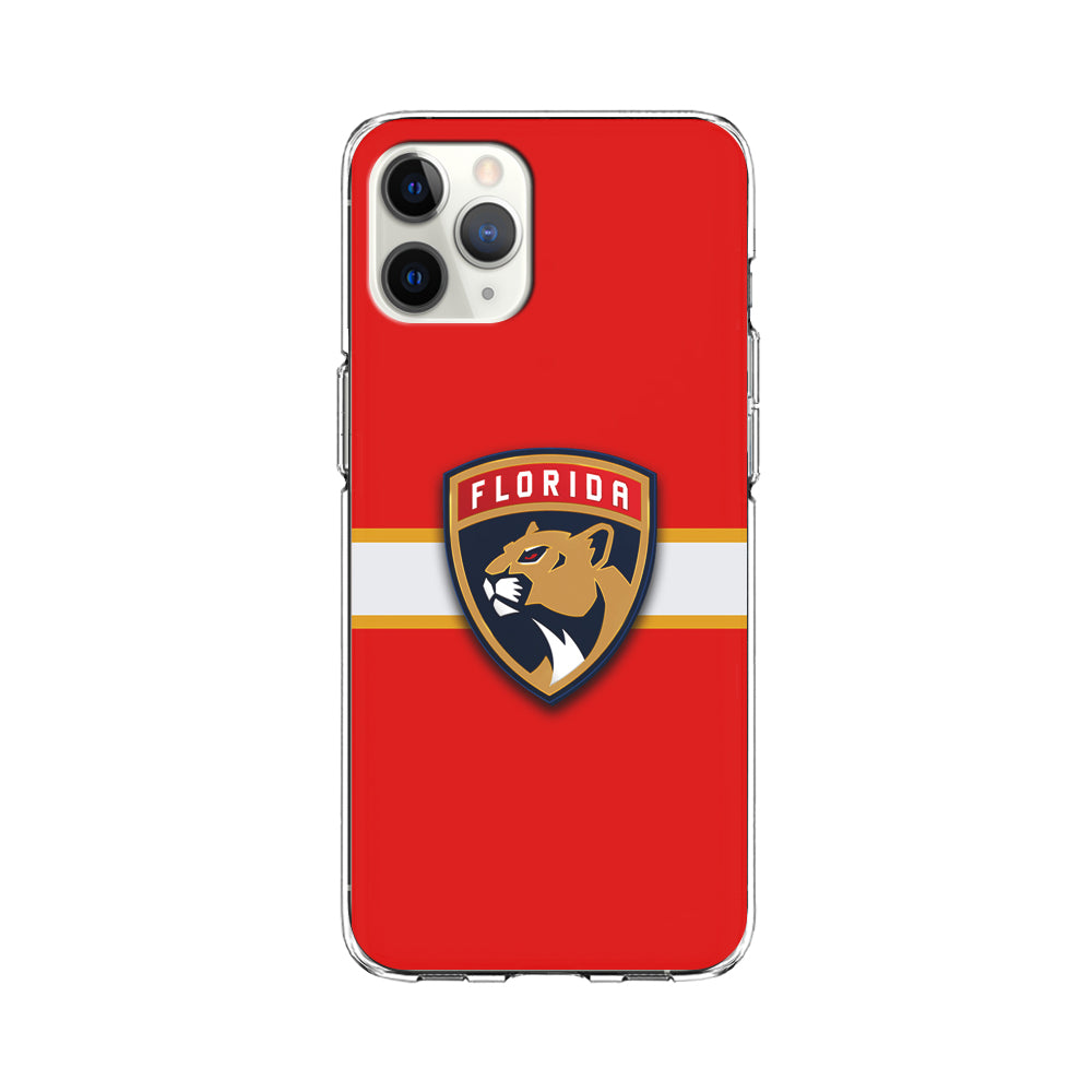Hockey Florida Panthers NHL 002 iPhone 11 Pro Max Case-Phone Case-Clear Soft Case-Altracase