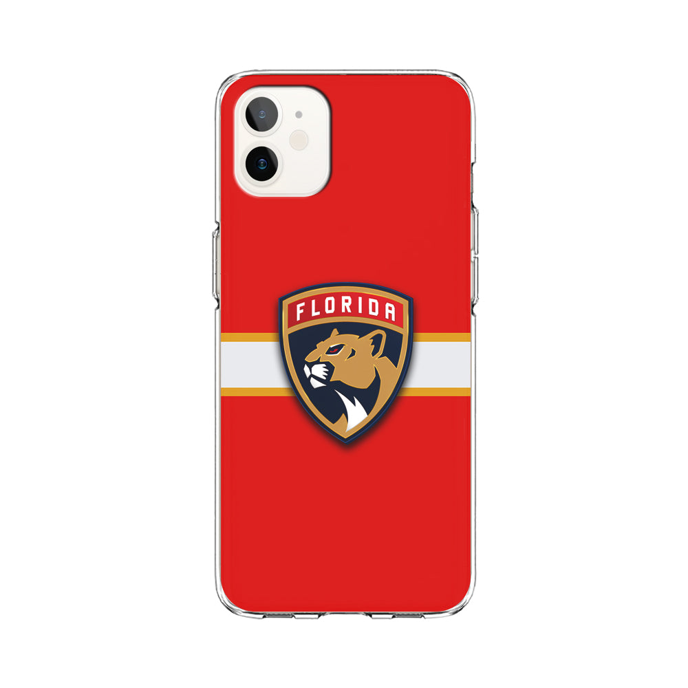 Hockey Florida Panthers NHL 002 iPhone 12 Case-Phone Case-Clear Soft Case-Altracase