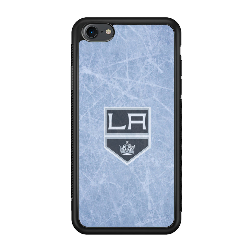 Hockey Los Angeles Kings NHL 001 iPhone 7 Case-Phone Case-Rubber Black (2D Case)-Altracase