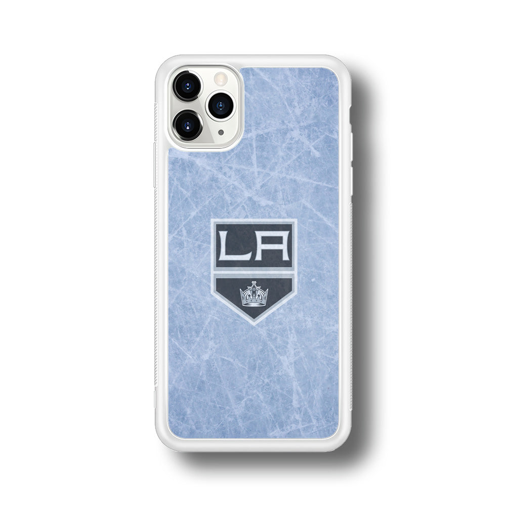 Hockey Los Angeles Kings NHL 001 iPhone 11 Pro Case-Phone Case-Rubber White (2D Case)-Altracase