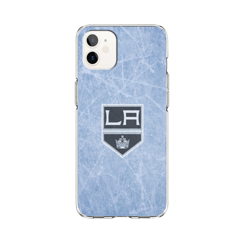 Hockey Los Angeles Kings NHL 001 iPhone 12 Case-Phone Case-Clear Soft Case-Altracase