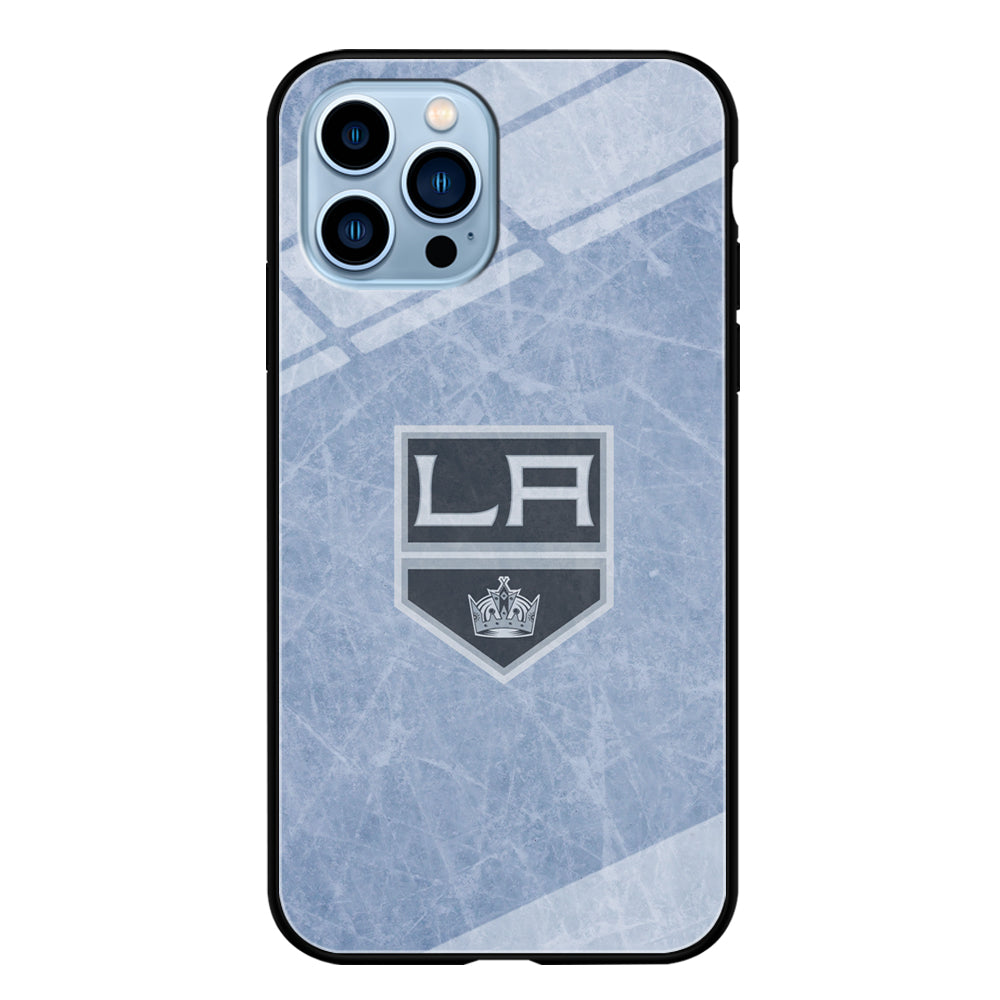 Hockey Los Angeles Kings NHL 001 iPhone 13 Pro Max Case-Phone Case-Tempered Glass Case-Altracase