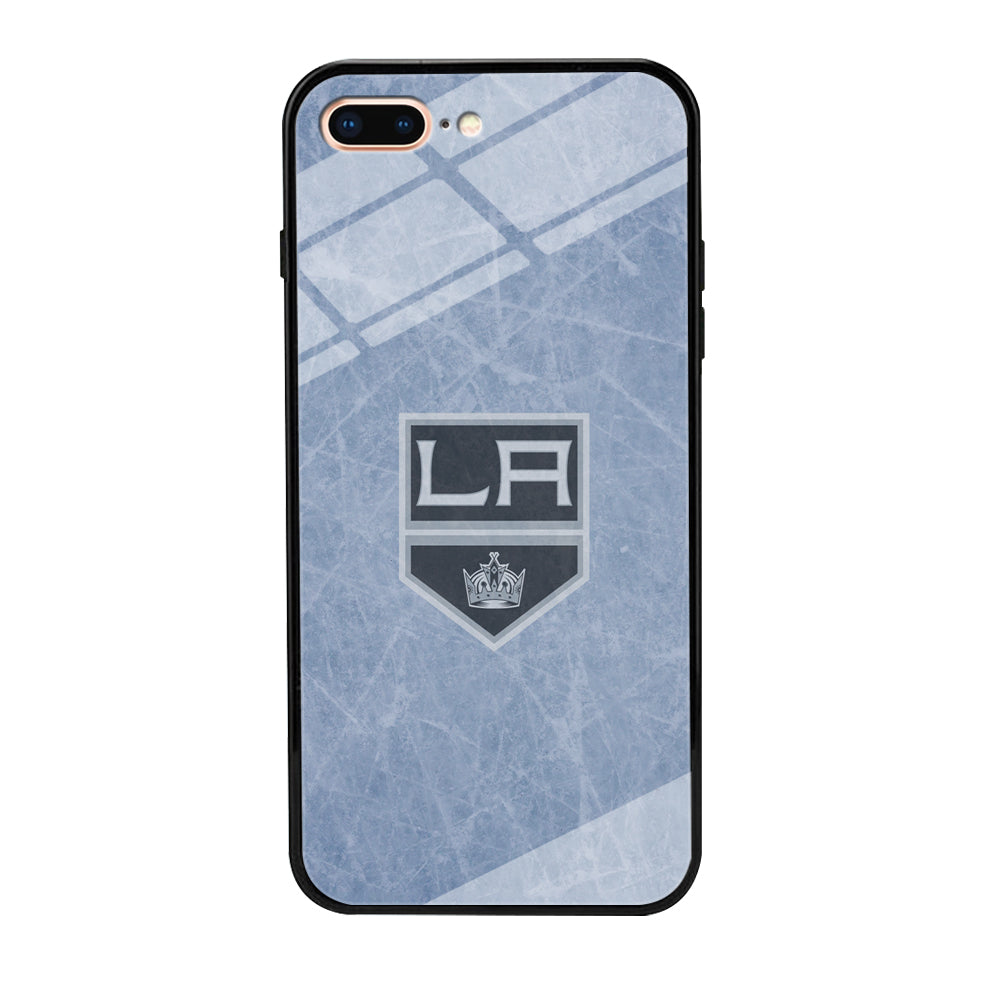 Hockey Los Angeles Kings NHL 001 iPhone 8 Plus Case-Phone Case-Tempered Glass Case-Altracase