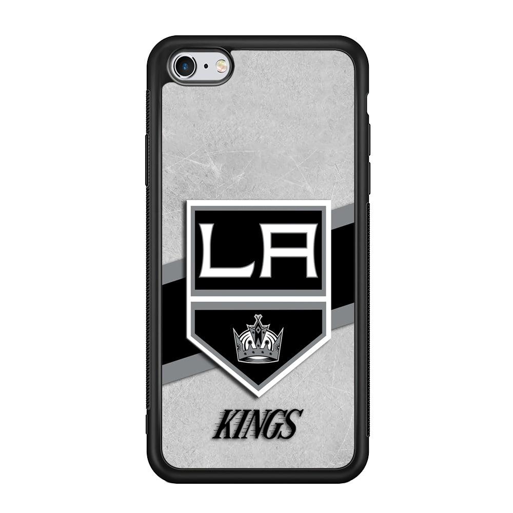 Hockey Los Angeles Kings NHL 002 iPhone 6 | 6s Case-Phone Case-Rubber Black (2D Case)-Altracase