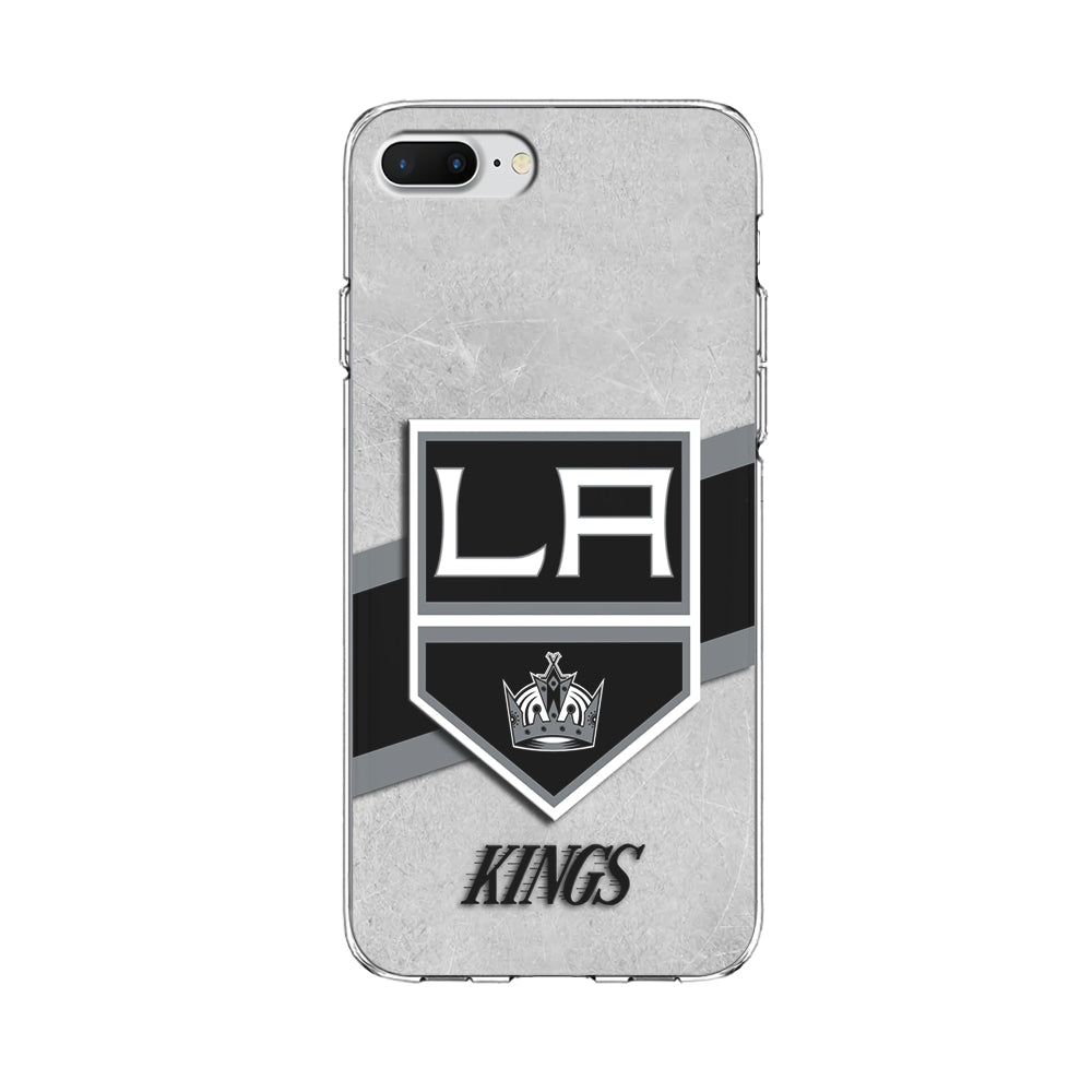 Hockey Los Angeles Kings NHL 002 iPhone 8 Plus Case-Phone Case-Clear Soft Case-Altracase