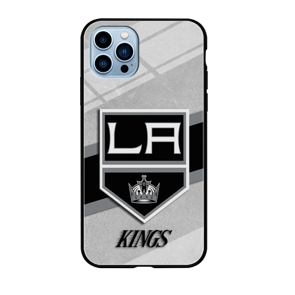 Hockey Los Angeles Kings NHL 002 iPhone 12 Pro Max Case-Phone Case-Tempered Glass Case-Altracase