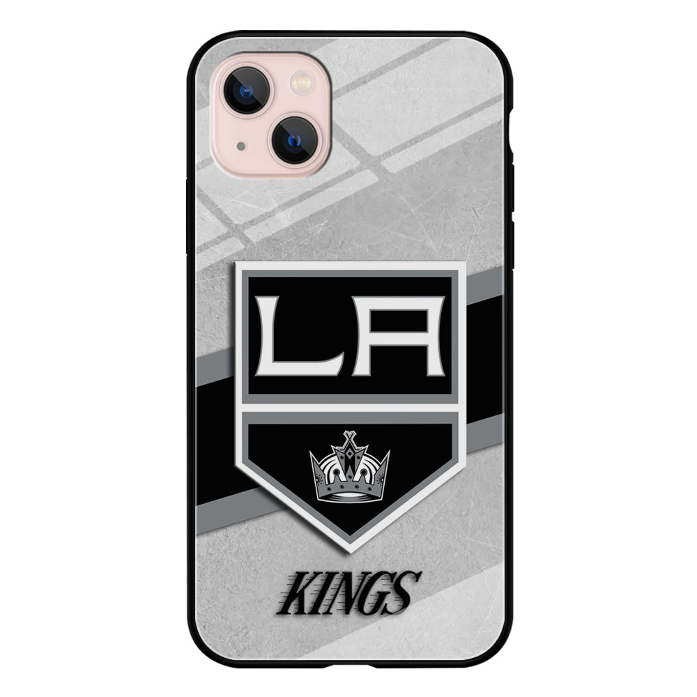 Hockey Los Angeles Kings NHL 002 iPhone 13 Mini Case-Phone Case-Tempered Glass Case-Altracase