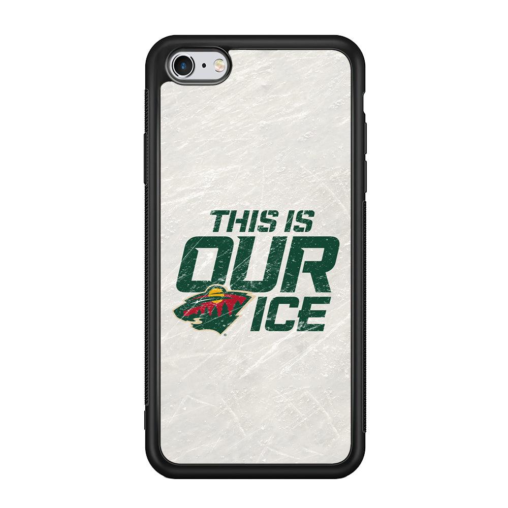Hockey Minnesota Wild NHL 001 iPhone 6 | 6s Case-Phone Case-Rubber Black (2D Case)-Altracase