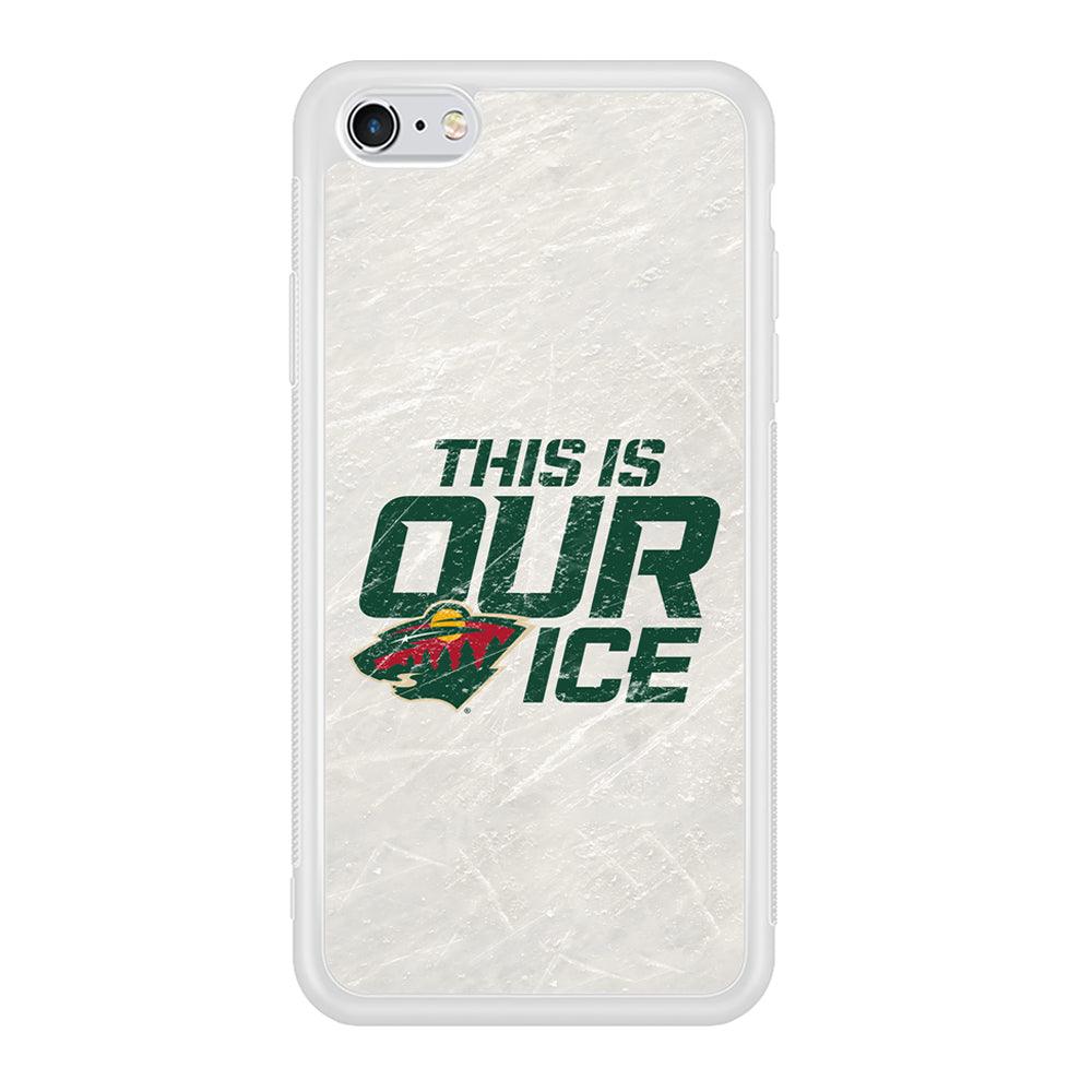 Hockey Minnesota Wild NHL 001 iPhone 6 | 6s Case-Phone Case-Rubber White (2D Case)-Altracase