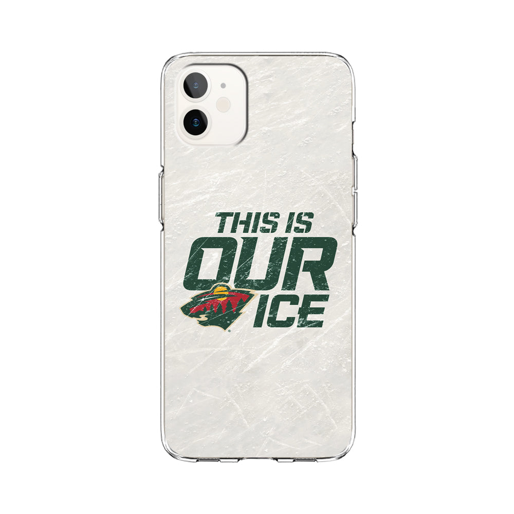 Hockey Minnesota Wild NHL 001 iPhone 12 Case-Phone Case-Clear Soft Case-Altracase