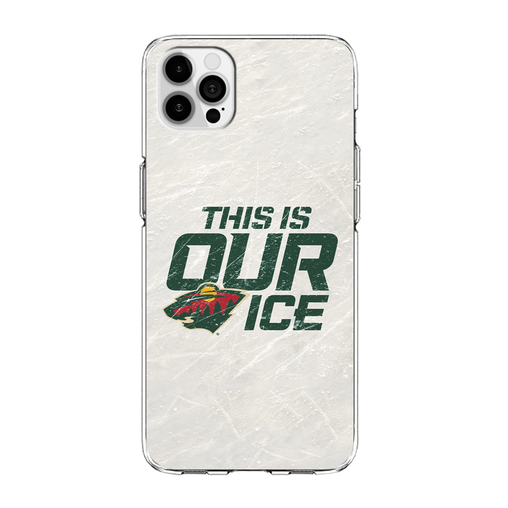 Hockey Minnesota Wild NHL 001 iPhone 13 Pro Case-Phone Case-Clear Soft Case-Altracase